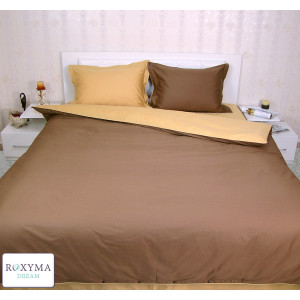 Комплект спално бельо ПАМУЧЕН сатен - ДВУЦВЕТЕН Комплект спално бельо ПАМУЧЕН сатен - ДВУЦВЕТЕН